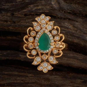 Elegant Zircon Finger Ring for Sparkling Look