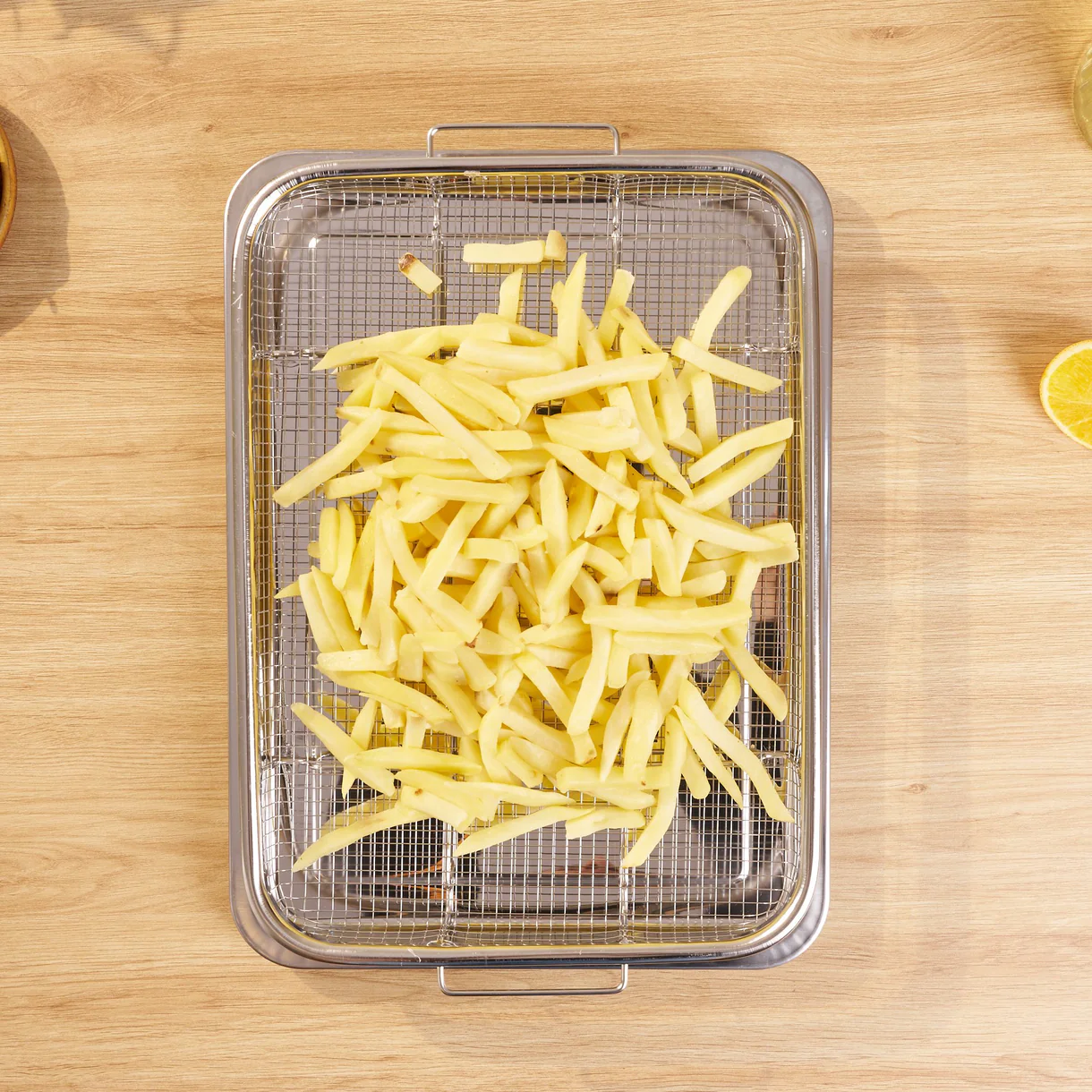 Multifunctional Fryer Tray Set for Easy Cooking and Crispy Frying - Image 4