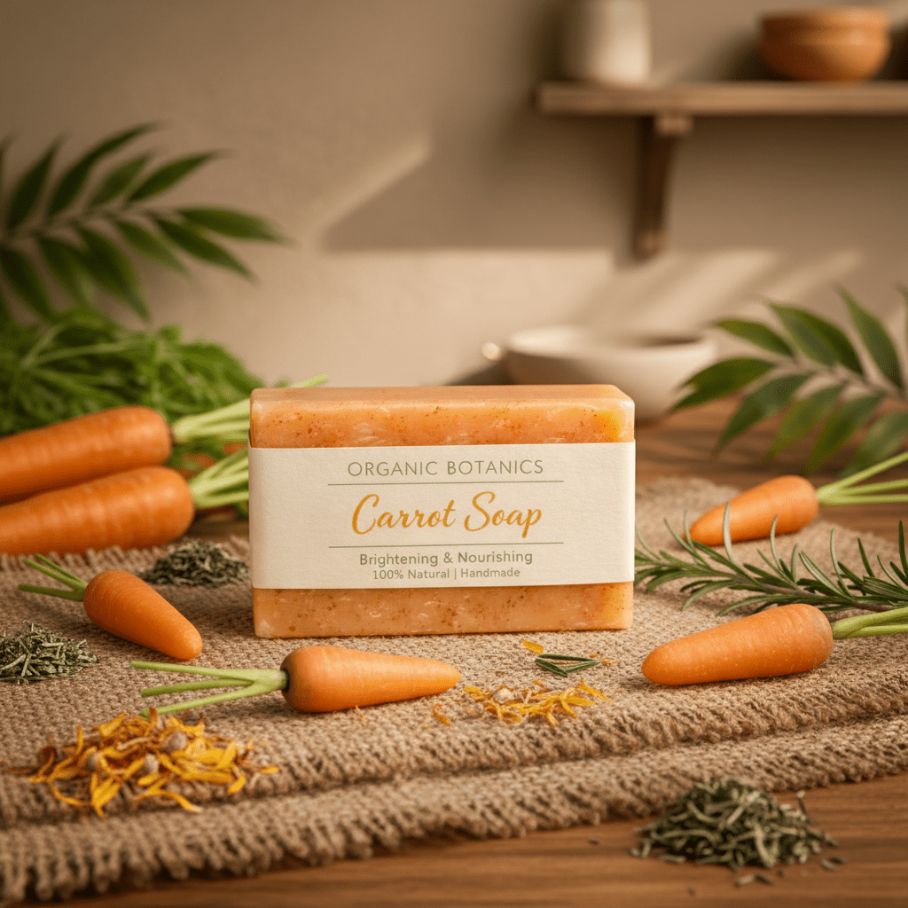 Carrot Soap for Skin Brightening & Healthy Glow - Image 2